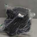 COOLBEBE 60" Sports Duffle Bag - 332L Extra Large Travel Duffel Luggage Bag with Upgrade Zipper, Sturdy & Water Resistant Long Duffle Bag for Camping Moving (Black 60inch)