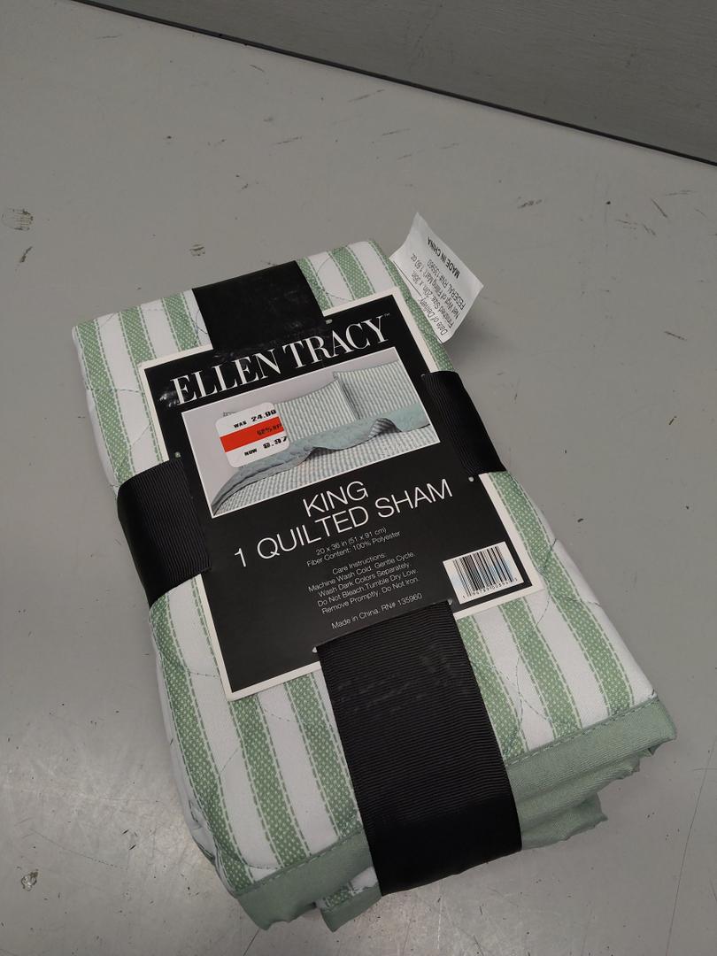 Standard 1 Quilted Sham 20x36 100%Polyester