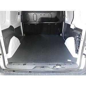 REZAW-PLAST Rubber Cargo Mat for Ram ProMaster City 20152022  Heavy Duty, Odorless, All-Season Trunk Liner  Custom Fit Van Bed Mat  Black  1/8" Thick (Not for ProMaster 15003500)