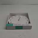 La Crosse Technology 12" Sierra Wood Quartz Analog Wall Clock - White - 404-3630B