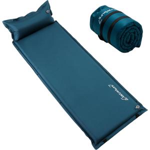 Clostnature Self Inflating Sleeping Pad for Camping - 1.5/2/3 inch Camping Pad, Lightweight Inflatable Camping Mattress Pad, Insulated Foam Sleeping Mat for Backpacking, Tent, Hammock (Blue)