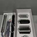 All-in-One Air Styler - Auto Curl, Straighten, Volumize, Dry - 160000 RPM High-Speed for Faster Styling - Reduces Heat Damage & Frizz Hair Styling Irons - Ionic Blow Dryer Brush for All Types (Nickel)