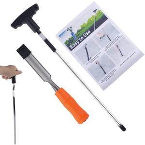 Golf Grip Removal Tool & Golf Grips Tape Remover, V-Groove Grip Remover Saver Durable Repair Tool for Easy Club Regripping Essential Accessories