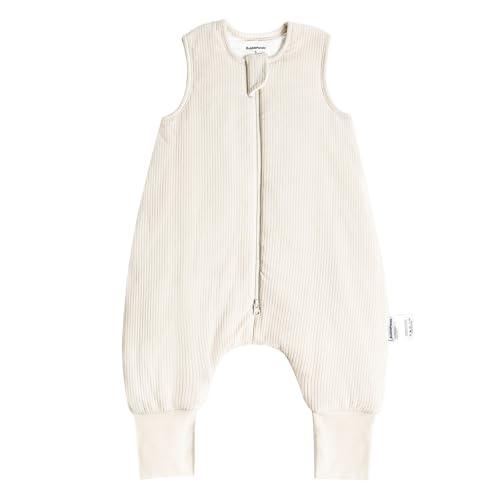 BubblePanda Rayon Made from Bamboo Toddler Sleep Sack with Feet 24-36 Months 1.0 Tog Breathable Sleep Sack 2t-3t Ultra Soft Baby Wearable Blanket with Legs Unisex Sleeping Bag with 2-Way Zipper