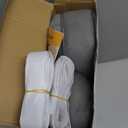 Sunolga 2 Packs 38 Inches 2.2LB Weighted Door Draft Stopper Filled with Glass Beads & Cotton, Removable Machine Washable Sound Proof Under Door Draft Blocker with Anti-Abrasion Bottom for Door, Grey (Gray)