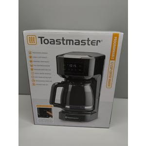 Toastmaster 12-Cup Digital Touchscreen Drip Coffee Maker - Programmable Automatic Coffee Machine - Kitchen Appliance with Keep Warm Setting