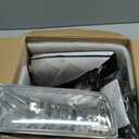 HECASA Fog Light Pair Compatible with 2006-2010 Ford Explorer/Explorer Sport Trac Halogen Fog Lamp w/Bulbs Replacement for FO2594100 FO2595100 6L2Z15201AA 6L2Z15200AA Clear Lens Left & Right