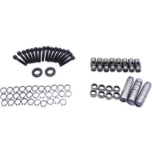 98 pcs/set SHLPDFM Engine Rocker Arm Trunion Kit Fits for LS1/LS2/LS3/LS6/LS7 Lifters Engines For Chevrolet Chevy Cadillac 4.8L 5.3L 5.7L 6.0L 6.2L 7.0L Gen III IV LS Engines