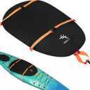 Archerest 2 Pack Universal Blocking Kayak Cockpit Cover, 42 x 22 Inch Adjustable Waterproof Seal Cockpit Protector for Transport, Indoor Outdoor Storage Keep Hatch Hole Seat Clean, M
