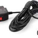 Universal OBD Power Cable for Dash Camera,24 Hours Surveillance/Acc Mode with Switch Button(USB Port)