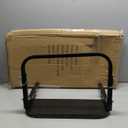 Folding Heavy Duty Tire Step for Truck, SUV and RV Adjustable Tire Mounted Step Fit Most Tire from 10.2 to 14.4, Rated up to 300 Lbs, Portable Non-Slip Platform, Black