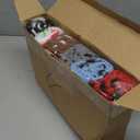 Comsmart Dog Blankets for Small Dogs, 6 Pack Puppy Blanket Cute Paw Print Pet Blanket for Dog, Puppy, Cat, Kitten, 24x28 inches