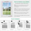 LazBlinds No Tools No Drill Cordless Cellular Shades, Blackout Light Blocking Honeycomb Shades for Home, Thermal Insulation Blinds for Windows, 21" W x 36" H, White