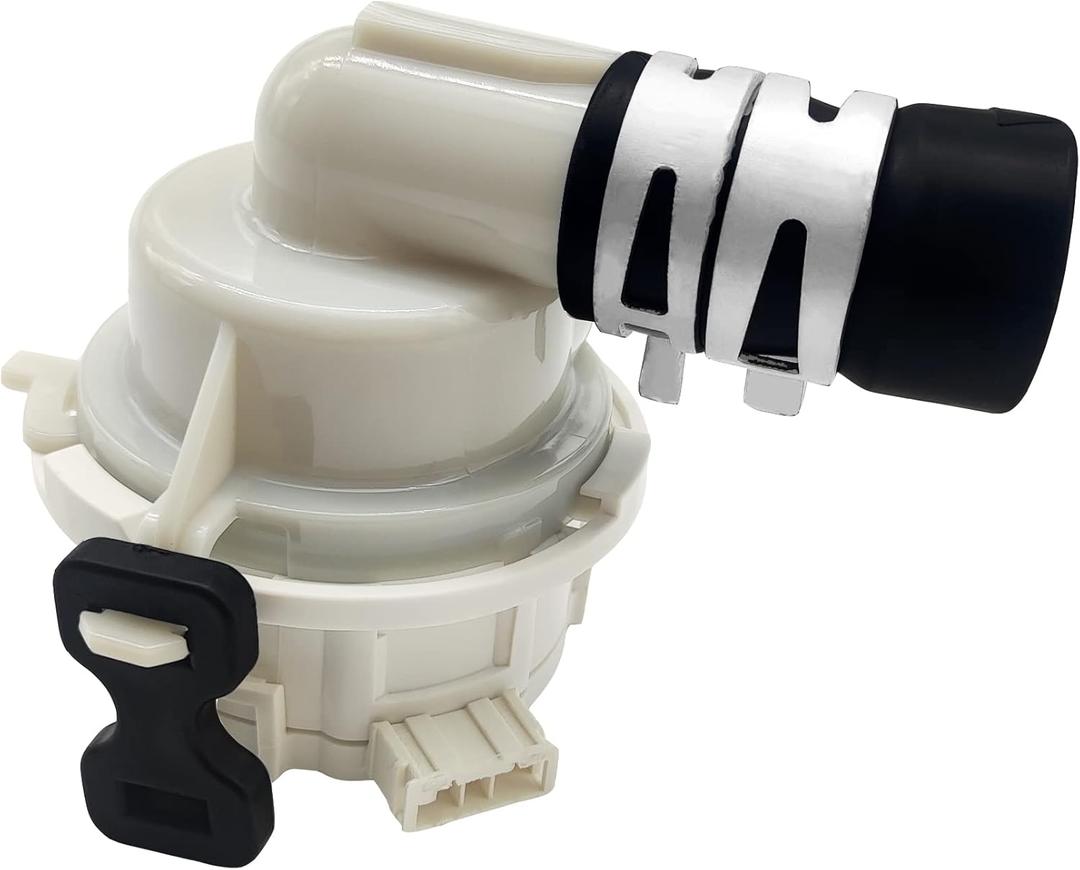 ABQ73503002 ABQ73503004 Dishwasher Drain Pump Assembly Compatible with LG Dishwasher, ABQ73503004 ABQ73503002 Drain Hose Pump, Included Case Assembly