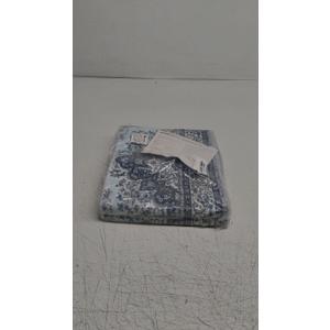 Runner Rug for Bedroom, 2x6 Non-Slip Vintage Area Rug, Machine Washable Boho Small Rugs for Entryway Hallway Office Dining Living Room, Blue