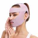 Face Lift Belt Face Strap Forehead Lift Band, Comfort Pressure Forehead Bandage Chin Up Face Lifting Vshaped Band