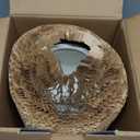 hjn Matte White Ceramic Jug Vase with Handles - Farmhouse Nordic Style Vase for Dried Fresh Flowers, Living Room Tabletop Home Decor (Pitcher-Shaped-8''dx9''h)