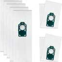 7 Pack Replacement HEPA RLH-6 Vacuum Bags for Riccar SupraLite R10S R10D R10O R10SAND Simplicity Freedom R10S R10D S10P S10SAND Upright Vacuums Cleaner Filter #Part RLH6 SLH6