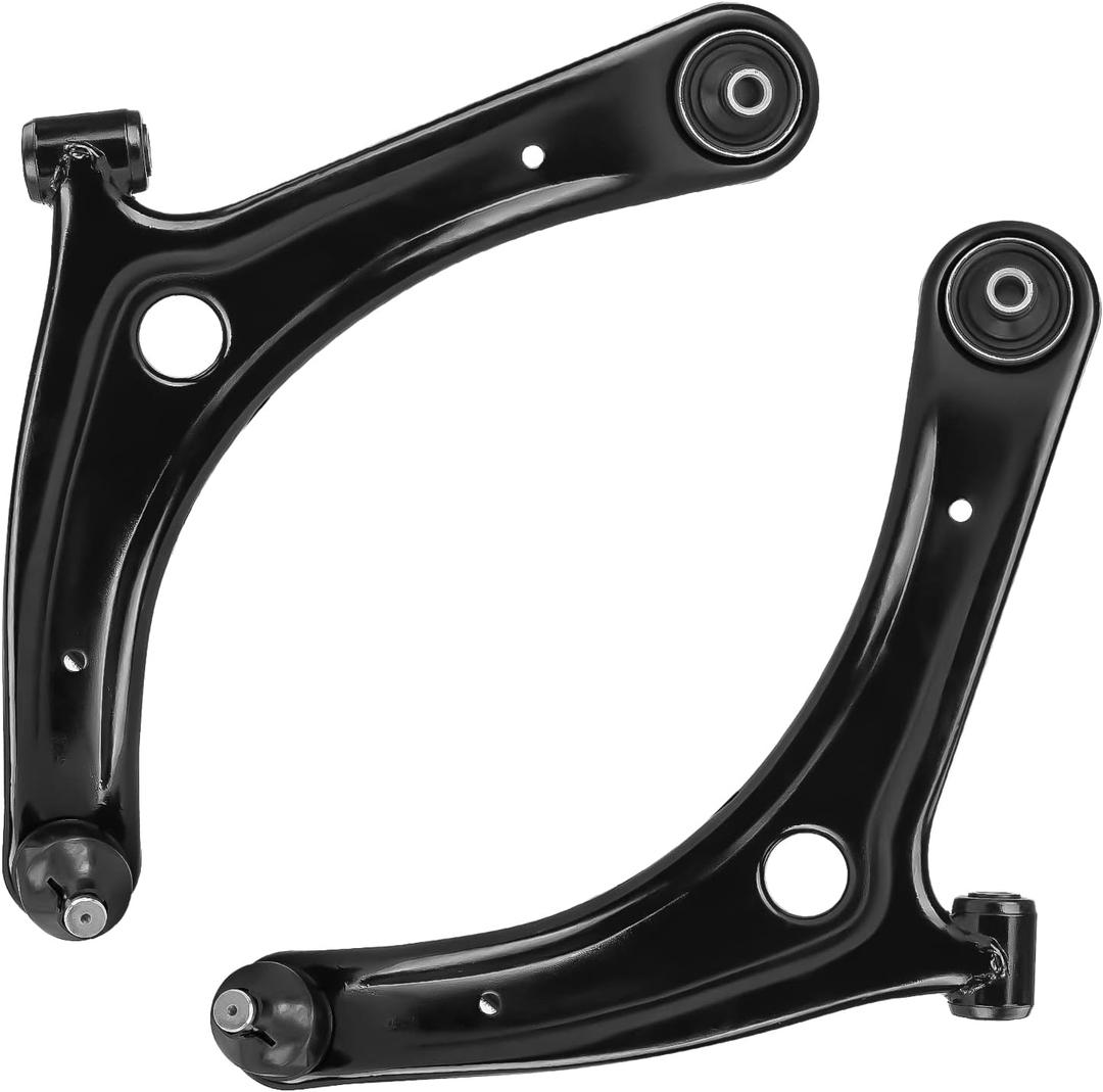 Front Lower Left & Right Control Arm & Ball Joint Assembly Replacement Suspension Kit for 2007-2017 Jeep Compass/Patriot 2007-2012 Dodge Caliber (Pack of 2)