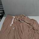 Leikar Button Down Pajamas for Women Soft Viscose Sleepwear Long Sleeve Pjs Set Maternity Nursing Postpartum Loungewear Brown, Large