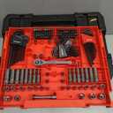 CRAFTSMAN 230 Pcs Mechanics Tool Set, Socket Wrench Set, Car Tool Kit with VERSASTACK Toolbox, SAE and Metric,1/4 in, 3/8 in, and 1/2 Drive, Short and Long Arm Hex Keys (CMMT45306)
