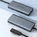 New MS Surface Dock, 11-in-1 Surface Docking Station 4K@60HZ HDMI, Surface Travel Hub for Surface Pro 11/10/9/8/X/7/6/5/4/3, Surface Laptop 6/5/4/3/2/1, Laptop Go 3/2/1, Surface Book