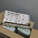 The Honest Company Clean Conscious Diapers for Sensitive Skin, Up to 100% Leakproof Hypoallergenic Fragrance-Free Baby Diapers, Gender Neutral Prints, Super Club Box, Size 1 (814 lbs), 136 Count (All the Alpacas + Turtle Time)