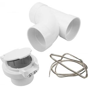 OVO KIT-INSV-01 Utility Valve Kit Includes for Central Vacuum, White