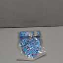 4th of July Dog Collar with Lady Bow, Blue Summer Icecream Flag Day Dog Bowtie Collars, Adjustable Pet Patriotic Collar for Small Medium Large Dogs XL