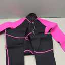 REALON Womens Wetsuit Full 3mm 2mm Neoprene Surfing Scuba Diving Snorkeling Swimming Suit (2mm Pink Full Suit, X-Small)