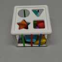 LiKee Shape Sorter Toys for 1+ Years Old, 10pcs Montessori Baby Blocks, Sensory Toddler Learning Toy for Fine Motor Skills, Infant Developmental Toys Gift for Boys Girls Ages 18+ Months