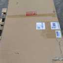 FEUFOAM Full Length Mirror 59" x 24" Irregular Wall Mirrors Wood Framed Full Body Mirror Hanging or Leaning Against Wavy Floor Mirrors for Living Room Bedroom Entryway Bathroom Retro Brown