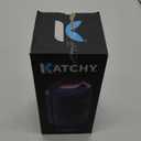 Katchy Indoor Insect Trap - Catcher & Killer for Mosquitos, Gnats, Moths, Fruit Flies - Non-Zapper Traps for Inside Your Home - Catch Insects Indoors with Suction, Bug Light & Sticky Glue (Black)