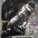 PUPTECK No Pull Dog Harness Soft Adjustable Basic Nylon Step in Puppy Vest Outdoor Walking with ID Tag (Large, Black)