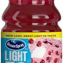 Ocean Spray Cran50 Cranberry Juice Cocktail Drink, 46 Fl Oz Bottle (Pack of 8), EXP: 02/20/2026