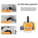 HGamyox 8Pcs Hall Effect Joysticks Replacement for DualSense PS5 Controller, 3D Analog Sticks Sensor Module for Playstation 5 Repair Parts Accessories