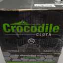 Crocodile Cloth PowerSCRUB Cleaning Wipes 480 Count (6 Packs of 80 Count) Dual-Surface Cloths, Heavy-Duty, Moist, Absorbent, & Disposable - Safe on Skin & Multiple Surfaces - 15" x 10" XL Wipes