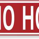 Ho Ho Ho Avenue Christmas Theme Street Sign 16" x 4" Holiday Humor Ornament Novelty Home Decor Wall Decoration (HoHoHoStreet)