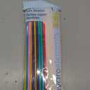 LaMi 75 Super Flex Straws, Plastic Assorted Colors