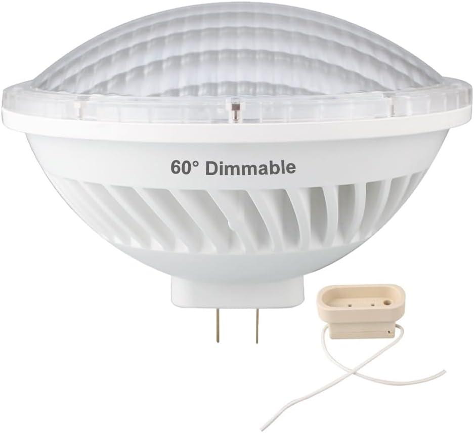 BAOMING Dimmable LED PAR56 26W Day White (6000K) SMD 60 Replace A Standard PAR-56 300 Watt Light AC/110~130V Base Type: GX16D