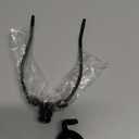 6" Lamp Shade Harp Holder and E26 Light Base UNO Fitter Adapter Converter Finial Set,for Table and Floor Lamps (Black)