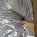 Monbix King Size Comforter Set Olive Green 7 Pieces Bed in a Bag