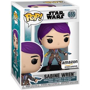Funko POP! Star Wars: Ahsoka TV - Sabine Wren - Glow in The Dark - Collectable Vinyl Figure - Gift Idea - Official Merchandise - for Kids & Adults - TV Fans
