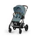 Cybex Balios S Lux Full Sized Stroller for Infant & Toddler - Stormy Blue