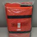 Christmas Extra Large Ornament Storage Container - Box Stores Up to 48  6 Ornaments  With 4 Individual Trays -Heavy Duty 600D Tear Resistant Material, Zippered, Adjustable Dividers - Green