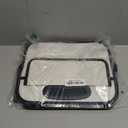 Deosk Trunk Organizer with 6 Pockets - Car Storage Accessory for SUVs, Minivans, and Trucks - 50L Waterproof Polyester (Medium, Beige)