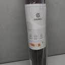 Color&Geometry Front Door Mat Indoor Entrance, 19.5"x35.5" Standard-Sized Inside Doormat for Entryway Non Slip, Dirt Trapper Absorbent Entry Rug Washable, Black (Rolled-up NO Creases) (1'6" x 2'6" (Rectangular))