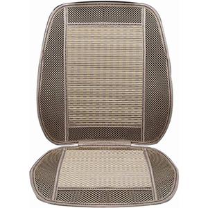 Autopeck Cooling Car Seat Covers Protector Cushion Standard Size Full Air Flow Ventilated Cover Pad Mat Breathable for Car Seat Driver Auto Chair Pads(Auotick is an Upgraded Version) (Beige)