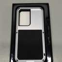 LOVE MEI Military Rugged Case for Samsung Galaxy S21 Ultra, Without Tempered Glass Screen Protector, Shockproof Dustproof Scratch Proof Hybrid Metal and Silicone Gel Heavy Duty Full Body Cover Silver