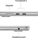 Apple 2026 MacBook Air 15-inch Laptop with M5 chip: Built for AI, 15.3-inch Liquid Retina Display, 16GB Unified Memory, 512GB SSD, 12MP Center Stage Camera, Touch ID, Wi-Fi 7; Silver